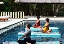 Tren Floating Pilates : Sensasi Olahraga di Atas Air