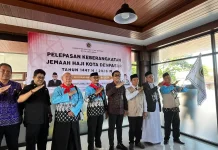 Sebanyak 261 Jemaah Haji Kota Denpasar Telah Diberangkatkan