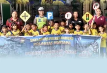 Satlantas Polres Badung Kenalkan APIL dan Gerakan Lalu Lintas kepada Anak TK