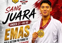 Atlet KKI Bali Sabet Tiga Medali Kejurnas PB FORKI