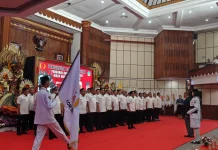 Sah! Giri Prasta dan Pengurus KONI Bali Dilantik KONI Pusat