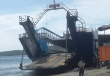 Hendak Bertolak, KMP Samudra Utama Kandas di Gilimanuk