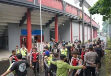 Kapolres Gianyar Pimpin Pengamanan Laga Bali United Kontra Bhayangkara Presisi