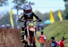 Crosser Cilik Jembrana Raih Runner-Up Kejurnas MX-50cc Karanganyar