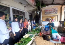 Satgas Pangan Awasi Stabilitas Harga Pasar Kreneng