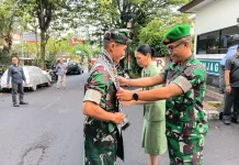 Pergantian Pucuk Pimpinan Kodim Tabanan, Loyalitas dan Kekompakan jadi Prioritas
