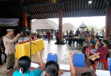 Pemkab Klungkung Gelar Posyandu Serentak dan Penyaluran Bantuan Pangan