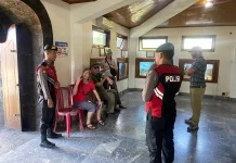 Sat Samapta Polres Klungkung Patroli KRYD di Monumen Puputan Klungkung