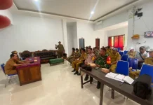 Pemdes Kutampi Perkuat Pembinaan Satlinmas Desa