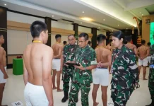 Kasdam Udayana Pimpin Sidang Parade Caba PK