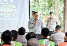 Jasa Raharja Bekali Komunitas Ojol dengan Edukasi Keselamatan dan PPGD