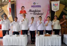 Aksi Sosial "Membina dan Berbagi" Provinsi Bali di Kecamatan Dawan