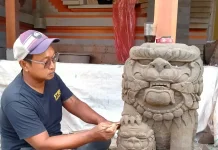Lingkungan Seni Antar Wayan Sudiarta Jadi Pematung