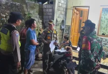 Aparat Gabungan Gelar Sidak Duktang di Toyapakeh