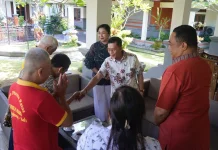 Audiensi Panitia Perayaan Hari Suci Waisak Kabupaten Klungkung