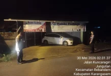 Polsek Bebandem Intensifkan Patroli Jam Rawan