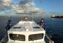 Patroli Laut Awasi Perairan Denpasar