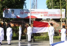 Kapolres Gianyar Hadiri Upacara Hari Lahir Pancasila 2026