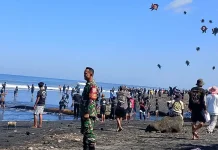 Binggo Kite Festival II Semarak di Bawah Pengawasan TNI-Polri