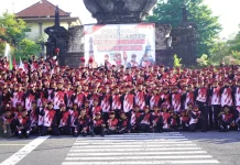 Lepas Kontingen Porjar Klungkung, Bupati Satria: Junjung Tinggi Sportivitas