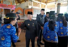Ratusan PNS Pemkab Klungkung Resmi Diambil Sumpah dan Dilantik