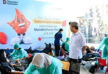 Bank Mandiri Bali dan Nusa Tenggara Gelar Donor Darah