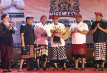 Buka Marga Fest II, Bupati Sanjaya Dorong Pelestarian Seni Budaya
