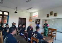 Wujudkan Generasi Berkarakter, Babinsa Delod Peken Gencarkan Nilai Pancasila