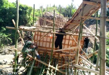 Bangun Akses dan Dorong Ekonomi Warga, Kodim Gianyar Pacu Pembangunan Jembatan