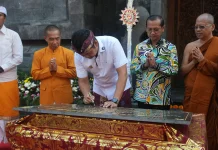 Bupati Kembang Hadiri Perayaan ke-50 Vihara Empu Astapaka Gilimanuk