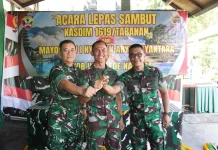 Lepas Sambut Kasdim Kodim Tabanan Momentum Perkuat Soliditas Satuan