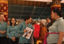 Ny. Seniasih Giri Prasta Kampanyekan Gemar Makan Ikan untuk Cegah Stunting
