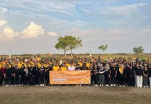 Tekankan Kejujuran, Wabup Ipat Lepas Ratusan Petugas Sensus Ekonomi 2026