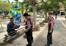 Unit Patroli Samapta Polres Klungkung Laksanakan Patroli KRYD