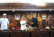 Bupati Satria Hadiri Paripurna DPRD, Bahas Ranperda Pedoman Pemberian Nama Jalan