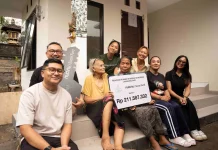 Nuanu Bangun Kembali Rumah Warga Tabanan, Wujudkan Dampak Sosial Nyata