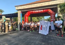 Asian Games Fun Run di Bali, NOC Indonesia Sebarkan Vibrasi Positif