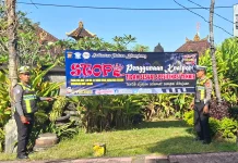 Satlantas Polres Klungkung Gencarkan Penerangan Keliling
