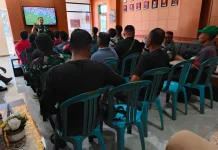 Nobar Piala Dunia 2026, Kodim Gianyar Pererat Silaturahmi bersama Rakyat