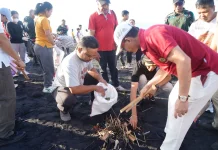 Gerakan Bersih Sampah Pantai Bulan Bung Karno VIII Tahun 2026 di Pantai Sagara