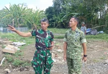 Komitmen Dukung Ekonomi Kerakyatan, Dandim Tabanan Pantau Progres KDMP Buruan