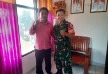 Danramil Kerambitan Perkuat Sinergi Wilayah