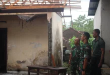 Dandim Tabanan Pantau Perbaikan Fasilitas Sanitasi Sekolah Sinergi Teritorial