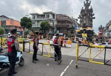Hari Raya Kuningan, Polres Klungkung Kerahkan Personel Amankan Persembahyangan