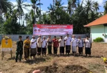 Danramil Dukung Pembangunan Layanan Kesehatan Nusa Penida