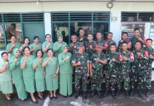 Dandim Tabanan dan Ketua Persit Tekankan Sinergitas dan Bijak Bermedsos