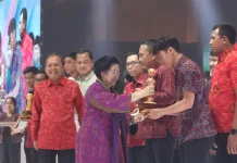 Presiden RI V  Megawati Soekarnoputri Hadiri Penutupan Bulan Bung Karno di Bali