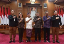 KPU Teken Nota Kesepahaman dan PKS dengan Pemerintah Provinsi Bali