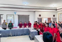 Babinsa Babahan Hadiri Pelatihan Kader Posyandu 6 SPM, Perkuat Cegah Stunting