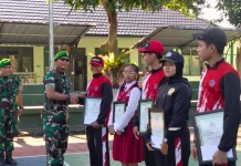 Dandim Klungkung Beri Reward Putra Putri Prajurit Berprestasi